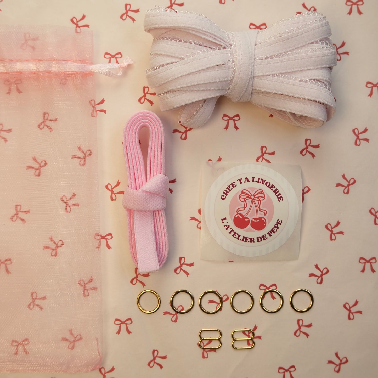 Box lingerie - ROSE CLAIR