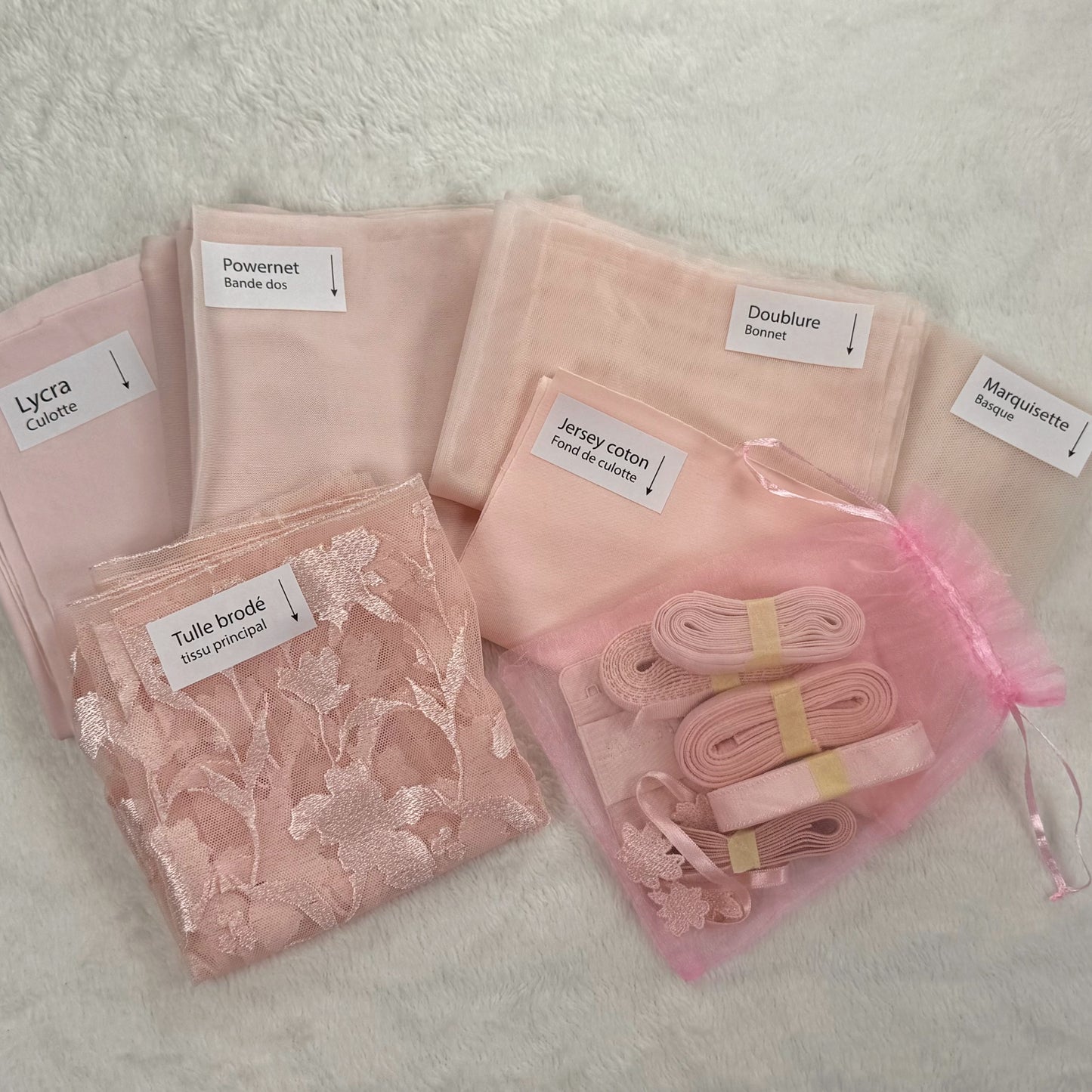 Box lingerie : Rose Poudré