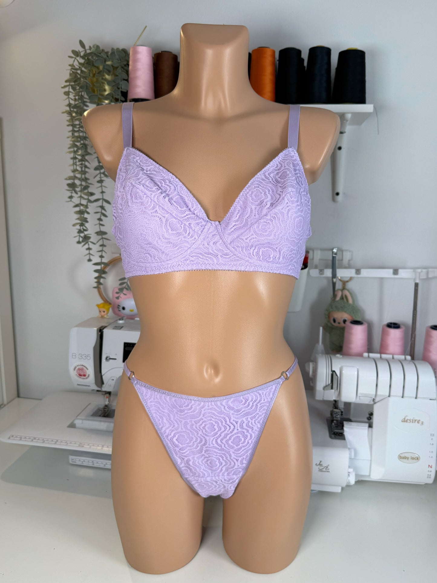 Box lingerie : lilas