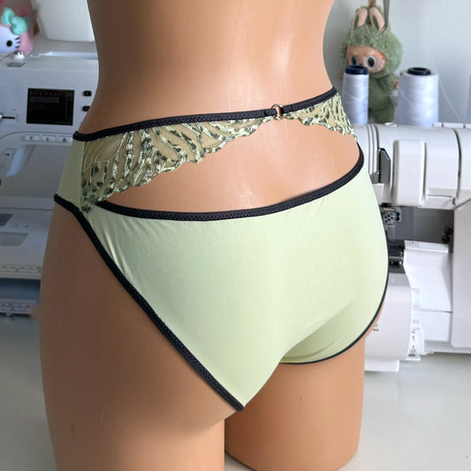Box lingerie : Vert Léopard