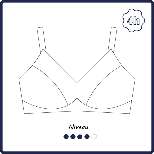 Le soutien-gorge emboîtant : patron + guide