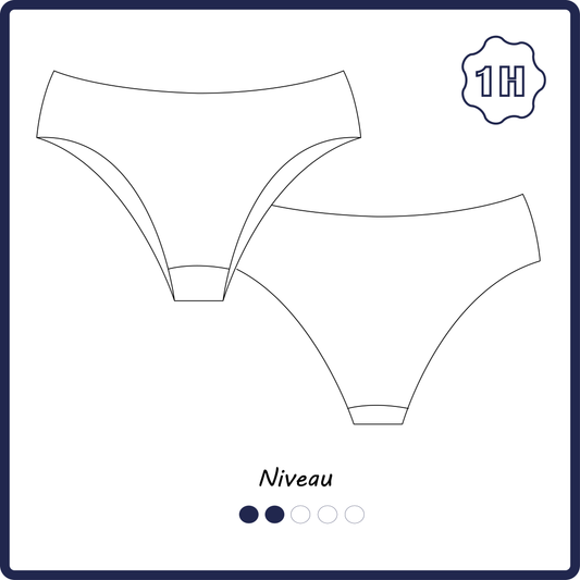La culotte haute : patron PDF + guide