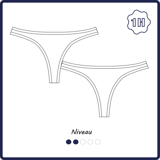 Le tanga : patron PDF + guide