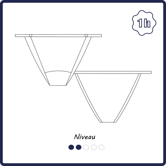La culotte brésilienne : patron PDF + guide
